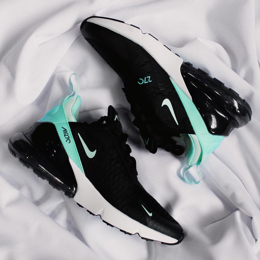 nike air max 270 turquoise and white