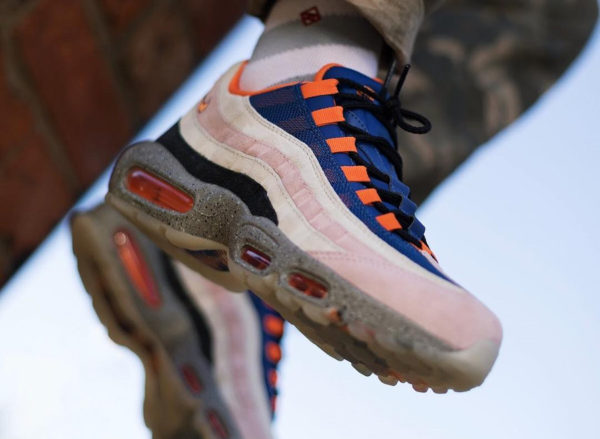 nike air max 95 champagne safety orange