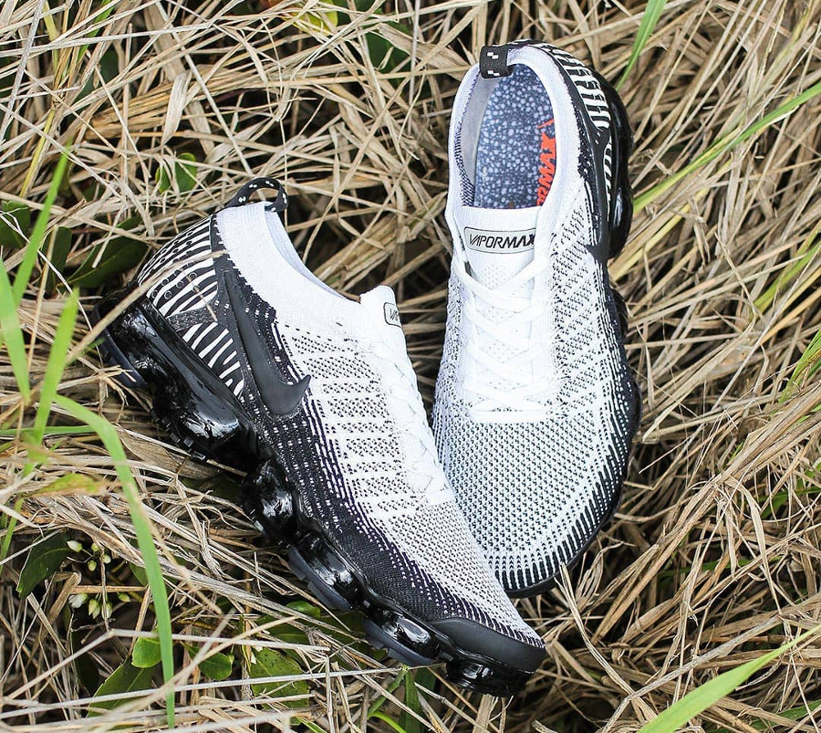nike air vapormax flyknit 2 zebra