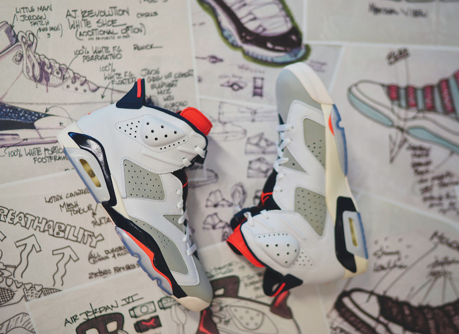 Tinker hatfield air jordan 6 hotsell