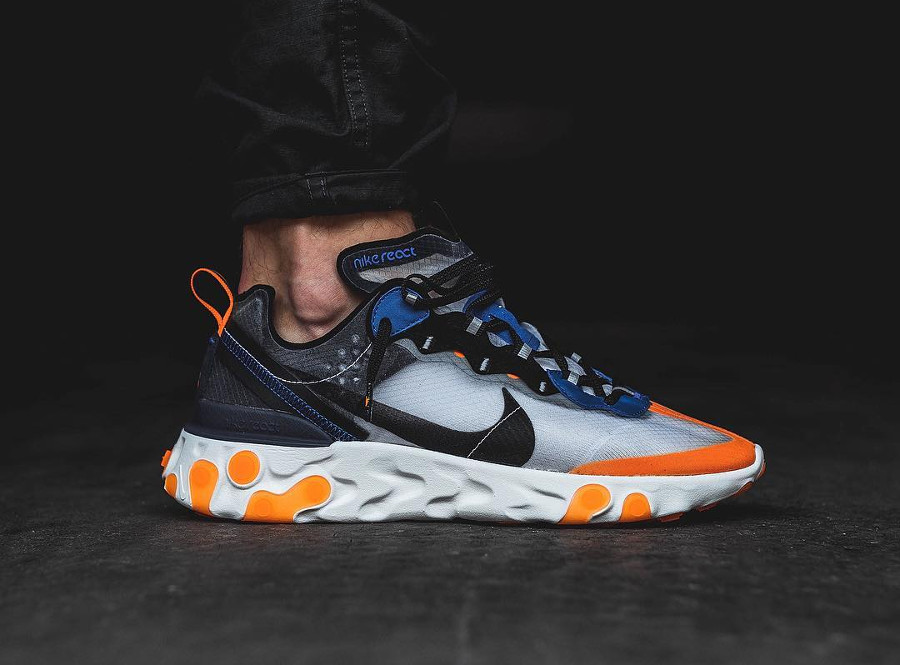 nike react element 87 blue orange