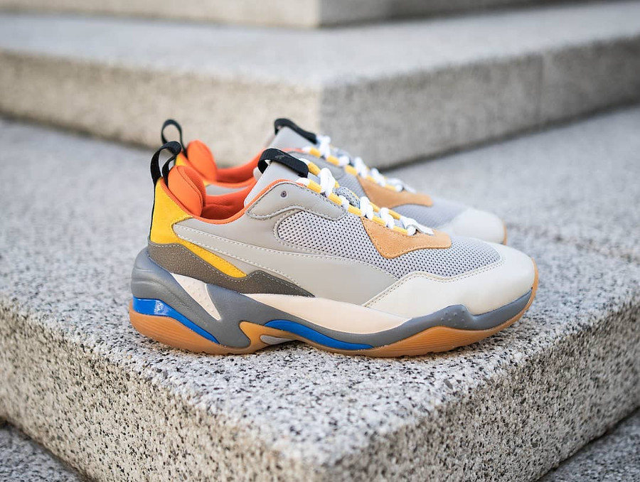 puma thunder spectra drizzle on feet