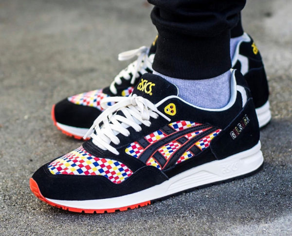 Asics Gel Saga 'Balloon Fiesta' Multicolor Size Exclusive on feet