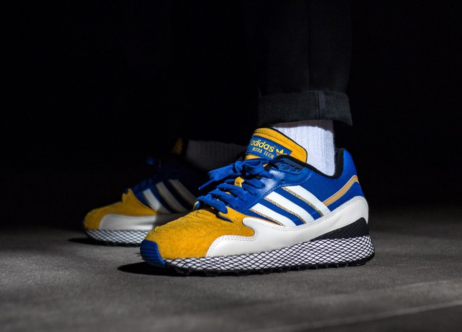 adidas dragon bleu et jaune