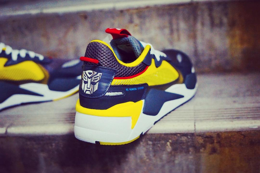 basket puma x transformers rs x bumblebee