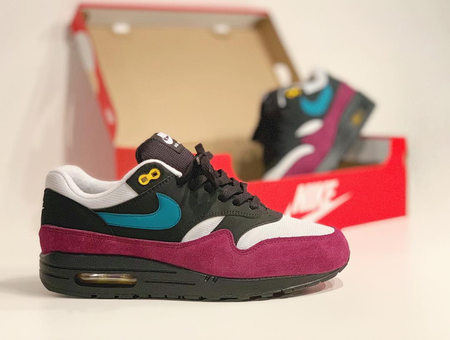 air max 1 black geode teal