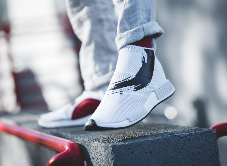 adidas nmd cs1 blanche