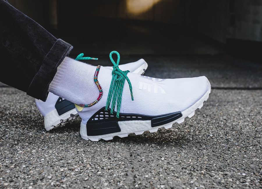 adidas human race verte