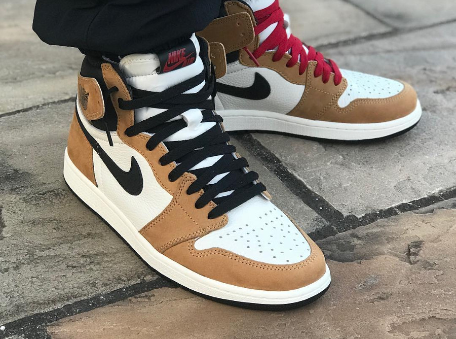 rookie of the year jordan 1 on feet