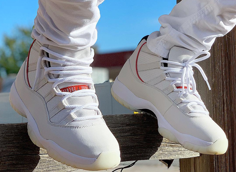 platinum tint jordans