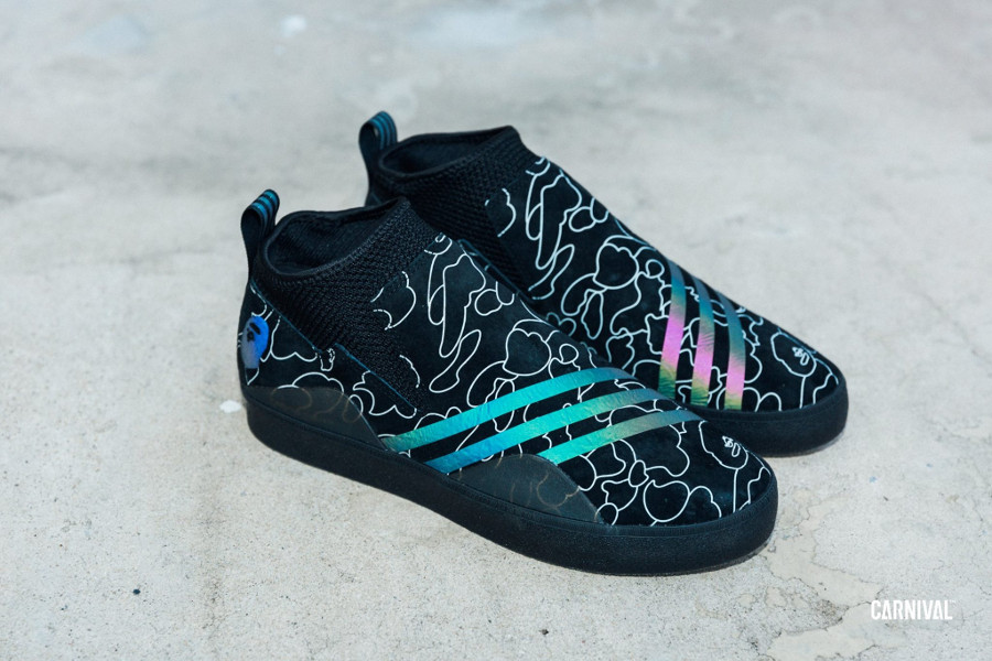 Comment acheter la Adidas 3ST.002 Bape noir 'Iridescent Multicolor'