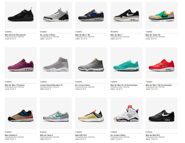 soldes nike 2018
