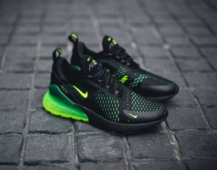 Avis Que Vaut La Nike Air Max 270 Slime Black Volt Oil Grey