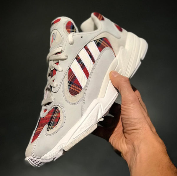 Absolute Vintage x Adidas Yung 1 Chalk White Red