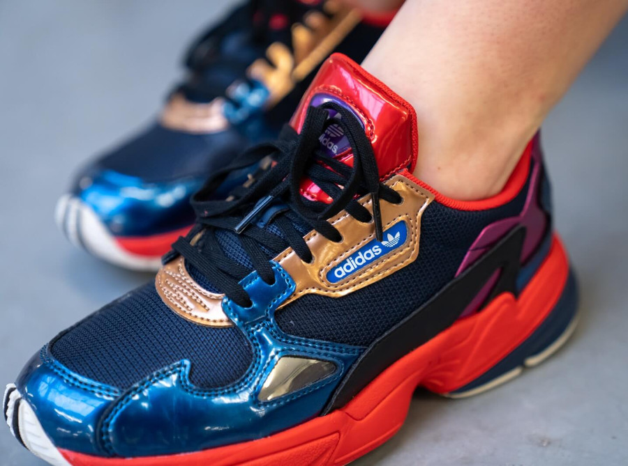 adidas w falcon multicolor
