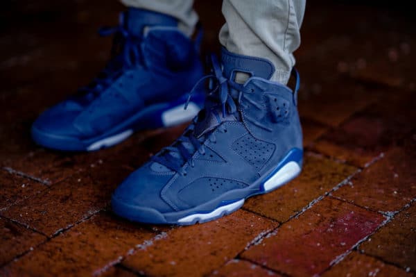 jordan 6 noir et bleu