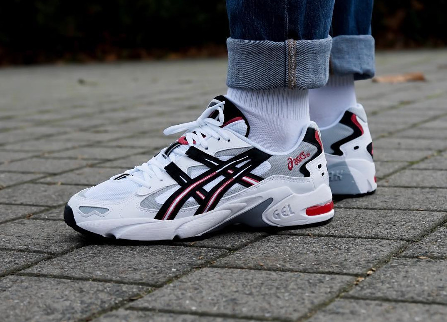 gel kayano 5 og white