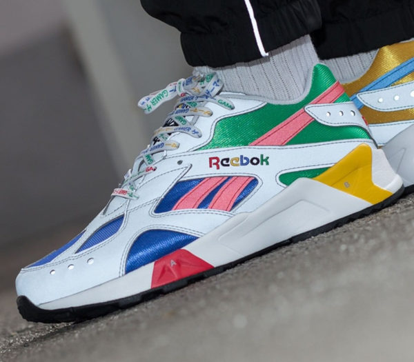 Billy's x Reebok Aztrek 'Multicolor' Grey Cobalt Big Green (2)