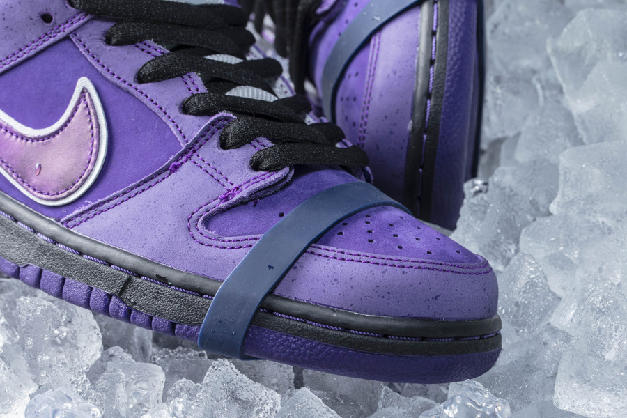 purple lobster sneakers