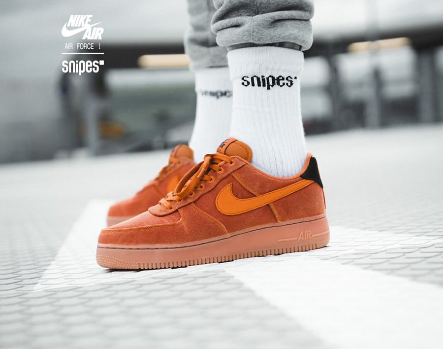 [Avis] Nike Air Force 1 homme '07 LV8 Style 'Monarch Orange Gum'