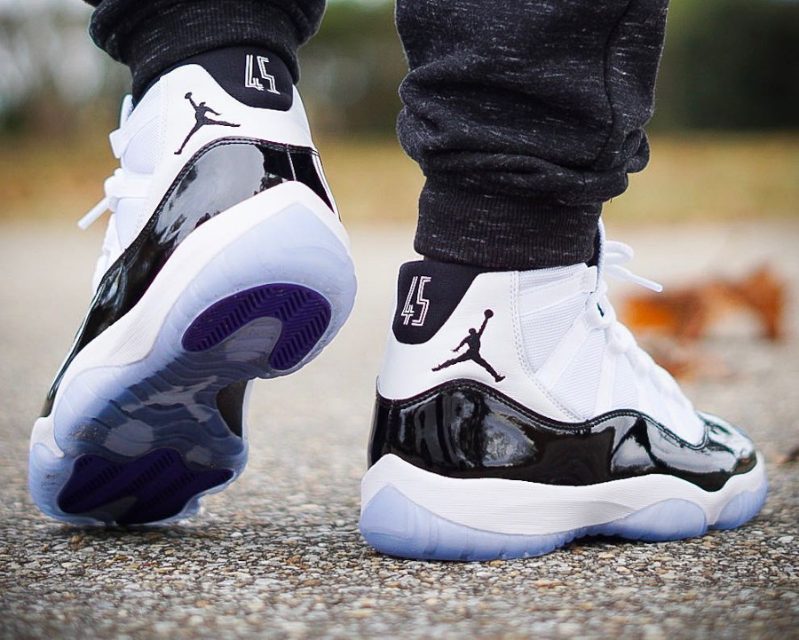 jordan 11 concord 2018 on feet