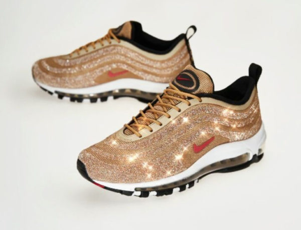 Nike Air Max 97 LX femme Gold Swarovski Crystal