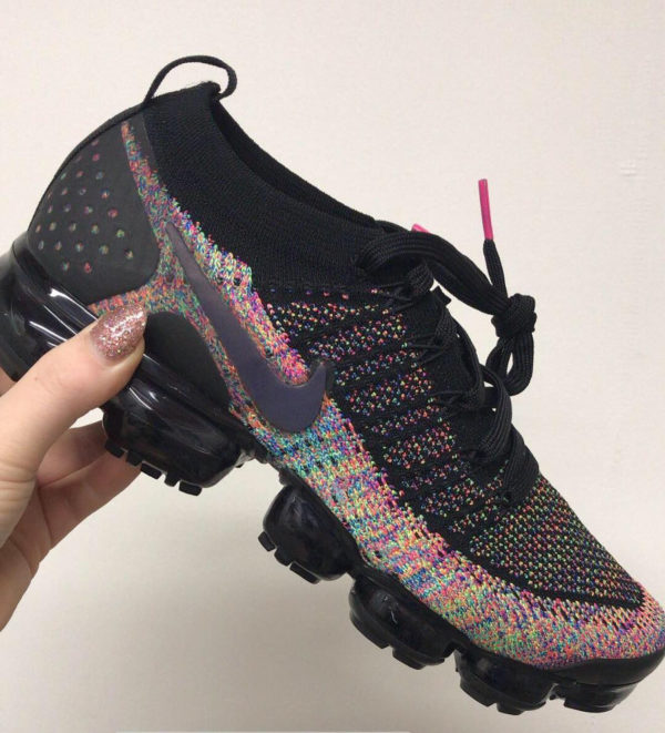 Nike Air Vapormax Flyknit 2.0 noire Black Multicolor (1)