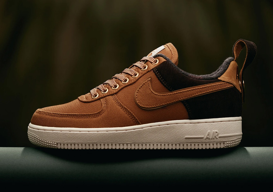 [Avis] Nike Air Force 1 '07 PRM Carhartt WIP marron 'Hamilton Brown'