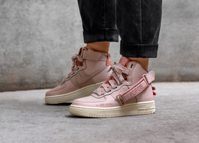 air force 1 high utility particle beige