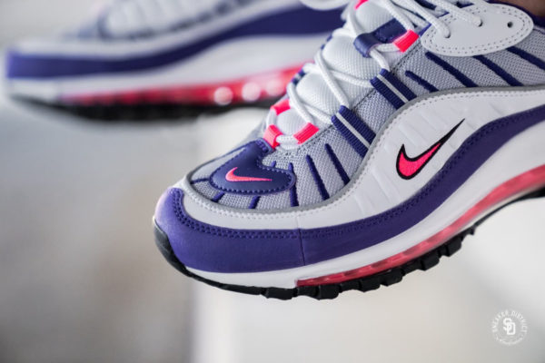 Nike Womens Air Max 98 White Racer Pink (2)