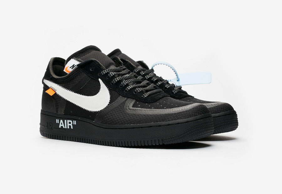 Off White x Nike Air Force 1 Low Black