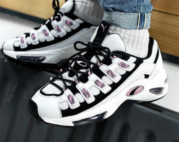 puma cell endura white pink