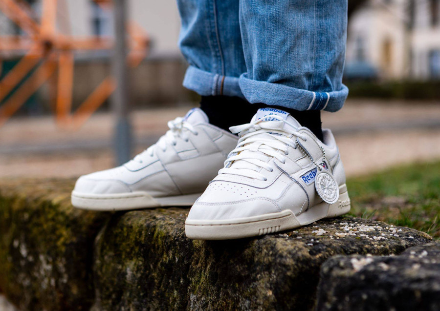 Reebok Workout Plus 1987 TV Beige Chalk Paperwhite Royal