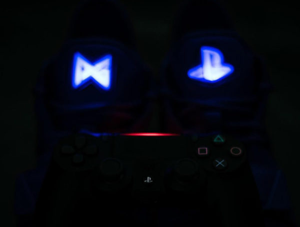 Sony x Nike 2.5 Playstation 4 bleue (3)