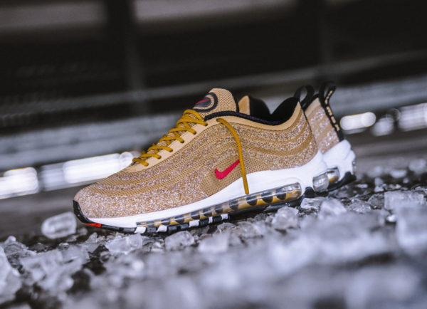 nike swarovski gold