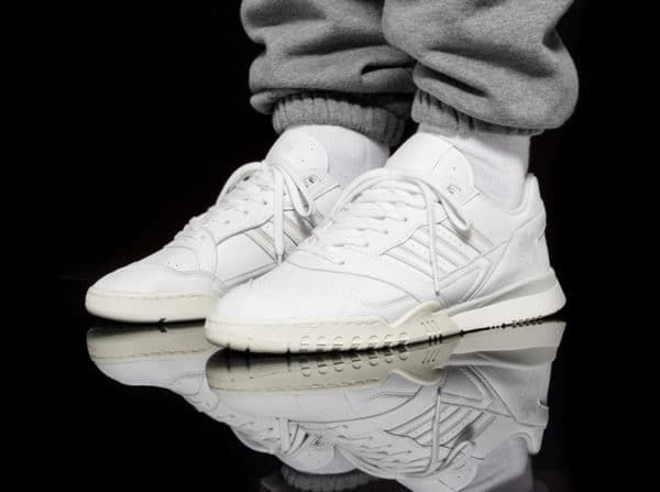 adidas la trainer blanche