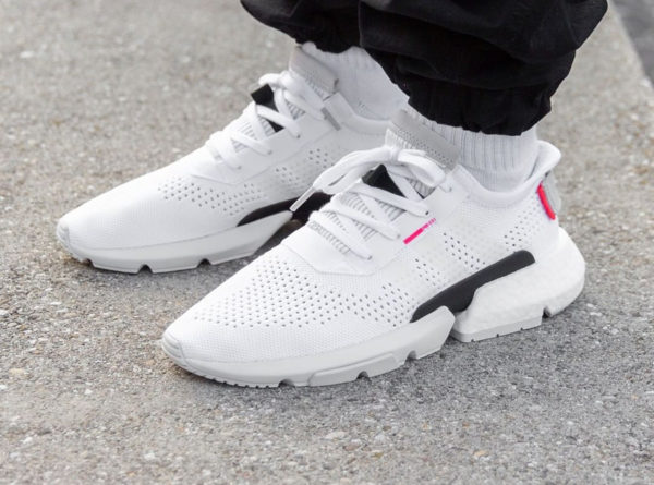 Adidas POD S3.1 2019 blanche Ftwr White Shock Red