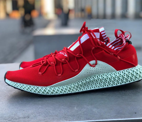 y3 4d runner red