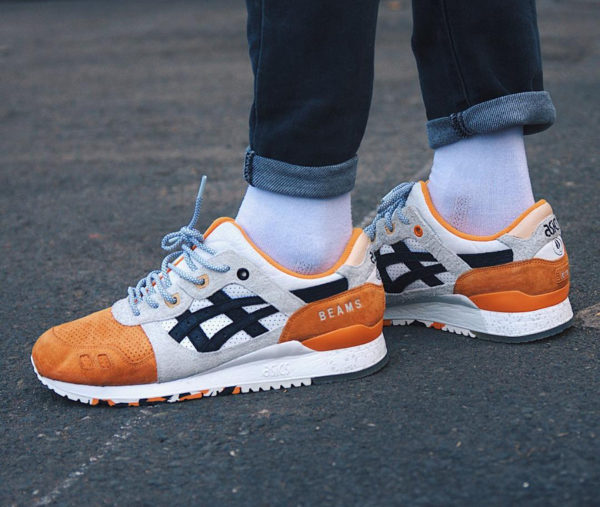 Afew x Beams x Asics Gel Lyte 3 Orange Koi - @nuin.nt