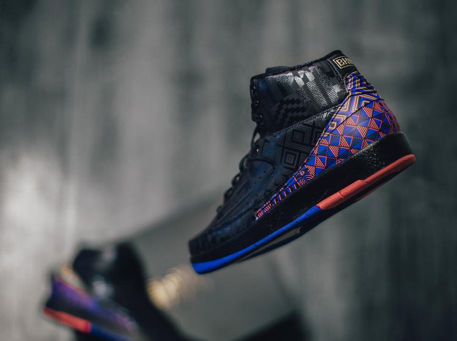 Air Jordan 2 Retro BHM 2019 'Kente'