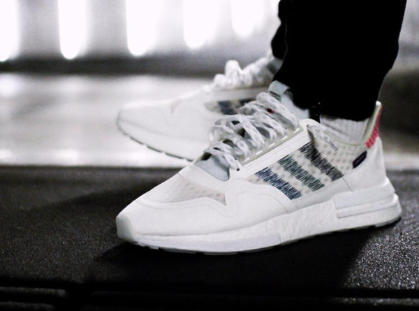 Consortium x commonwealth zx 500 rm white/clear mint clearance