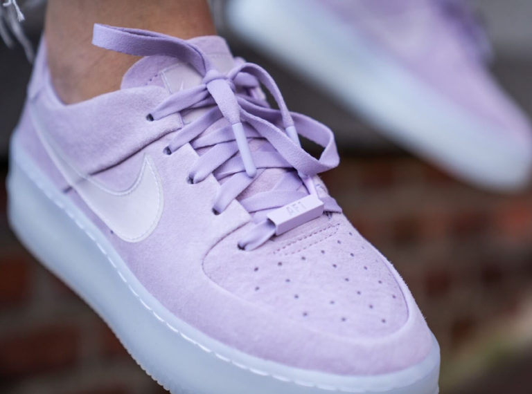 nike air force 1 sage low lx violet mist