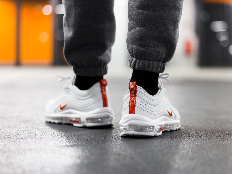 Air max 97 best sale pure platinum orange