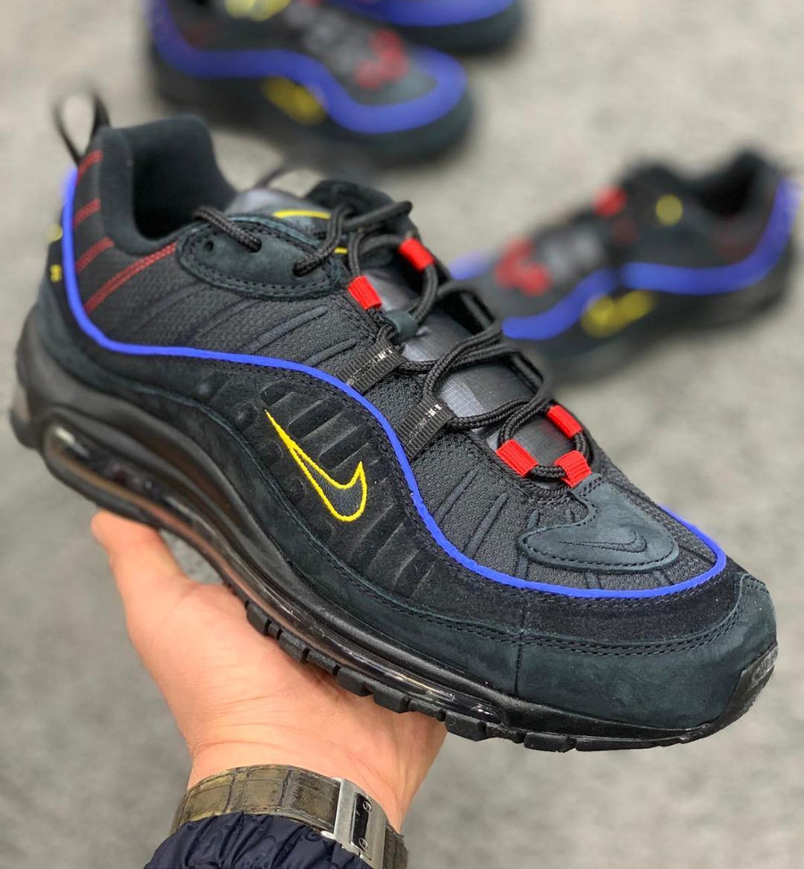 air max 98 amarillo black