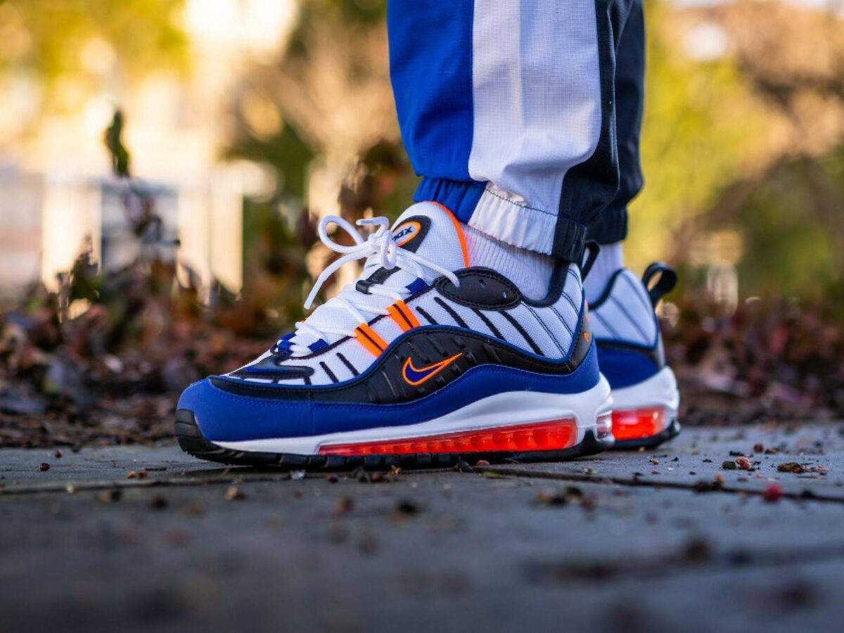 Air max 98 bleu orange shop