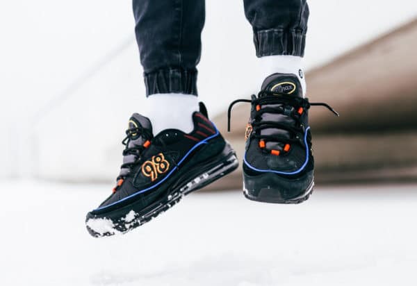 air max 98 black amarillo