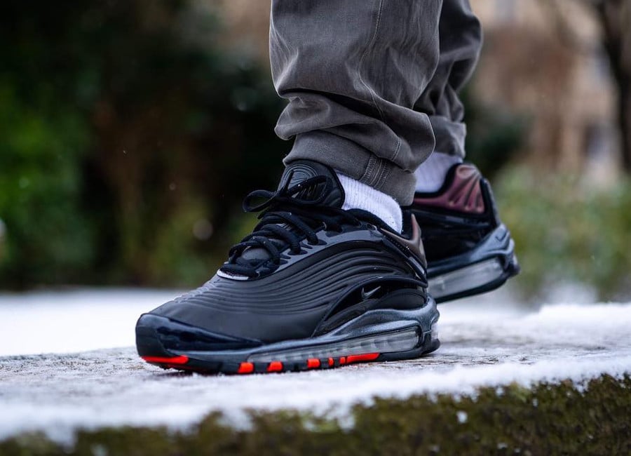 Nike Air Max Deluxe SE Leather Black Anthracite (AO8284-001)