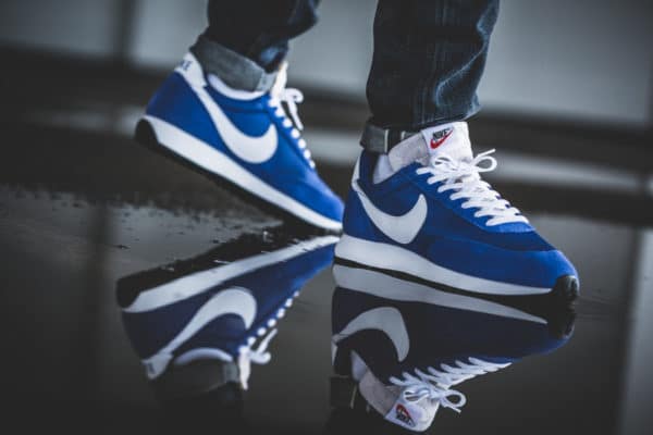 nike tailwind bleu