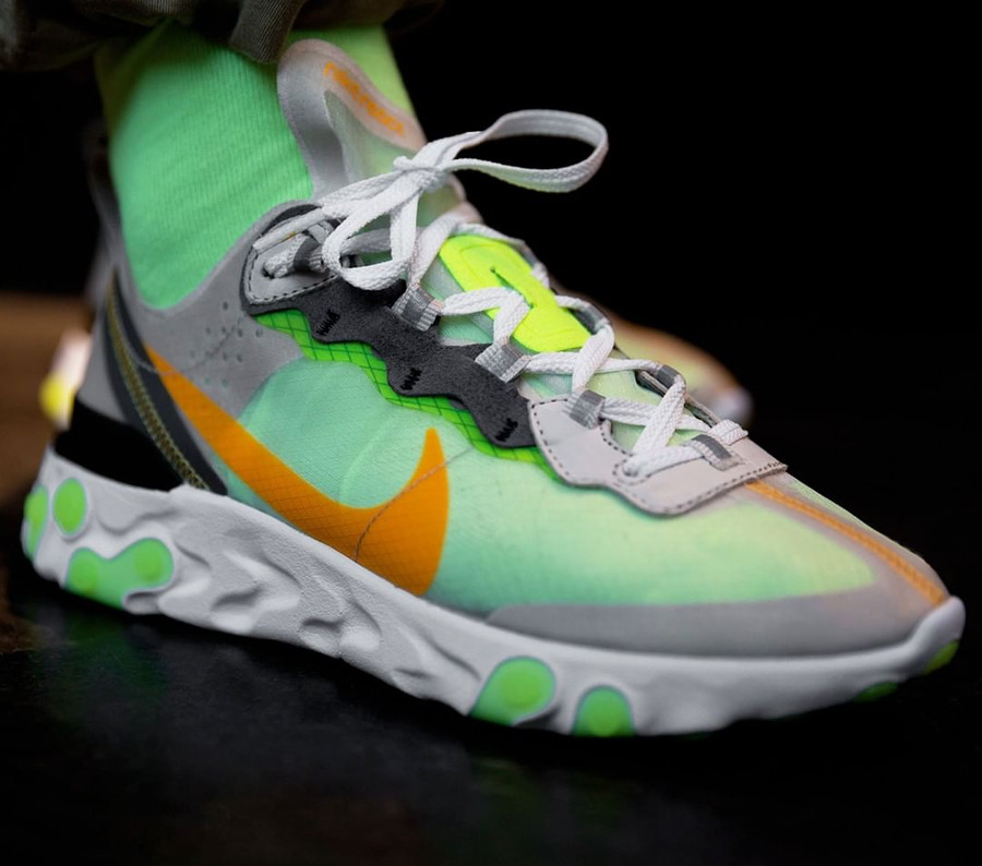 nike react element 87 laser orange