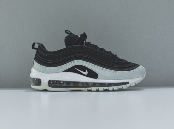 Nike Womens Air Max 97 PRM en daim noir et gris (1)